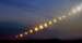 Sequence of the partial solar eclipse May 3, 2003, Norway