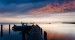 dawn over jetty,thomson bay, rottnest island,australia